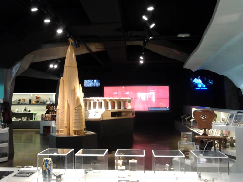 Maqueta en el espacio Gaudí Experiència