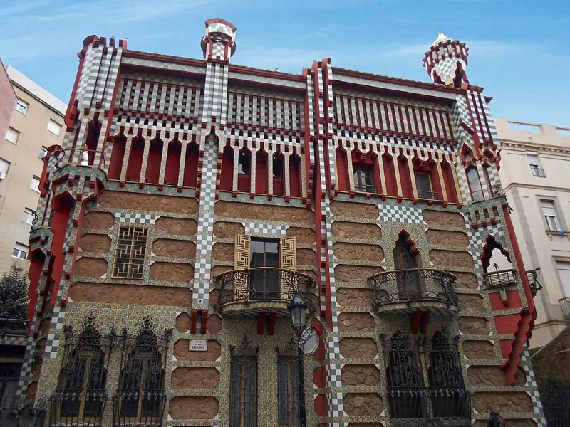 Façana de la Casa Vicens
