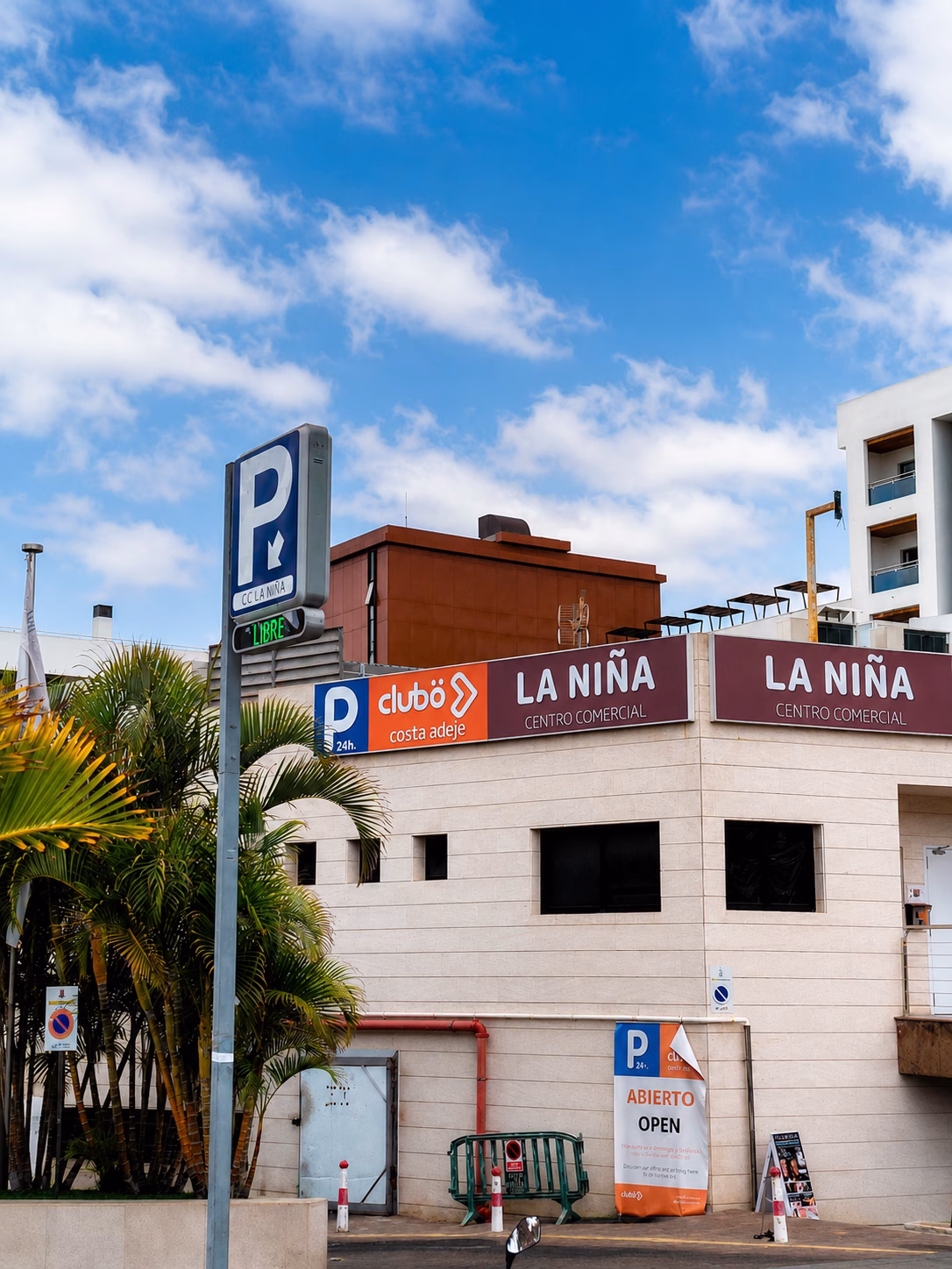 Aparcamiento Clubö Costa Adeje La Niña 27
