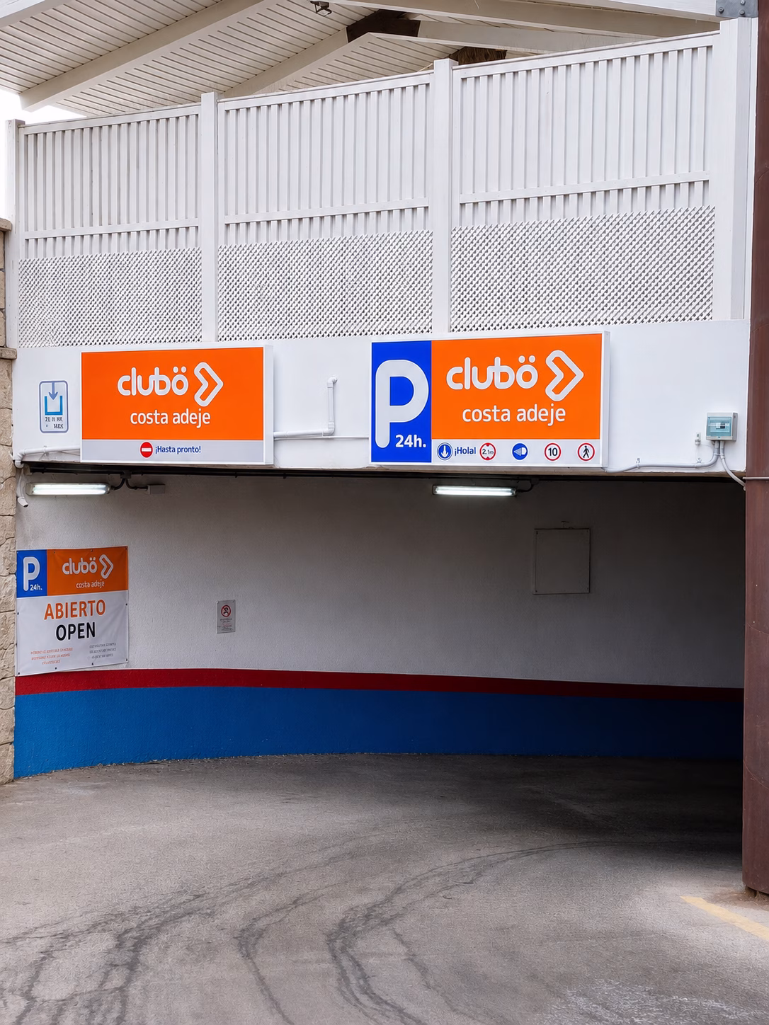 Aparcamiento Clubö Costa Adeje La Niña 28