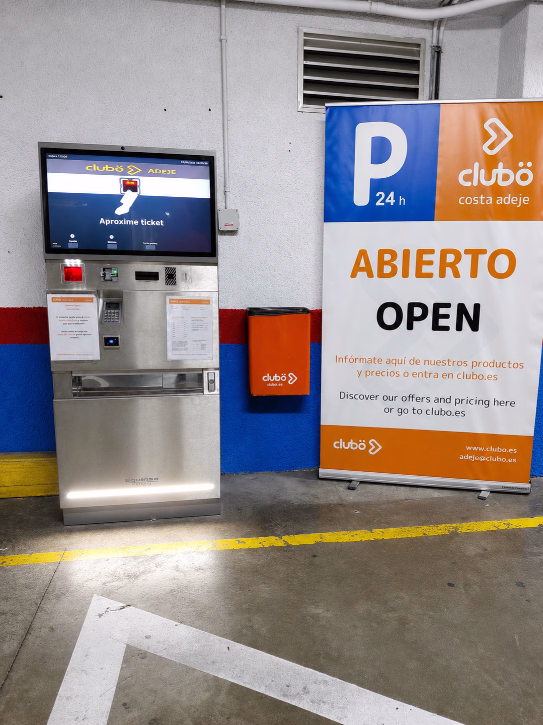 Aparcamiento Clubö Costa Adeje La Niña 35