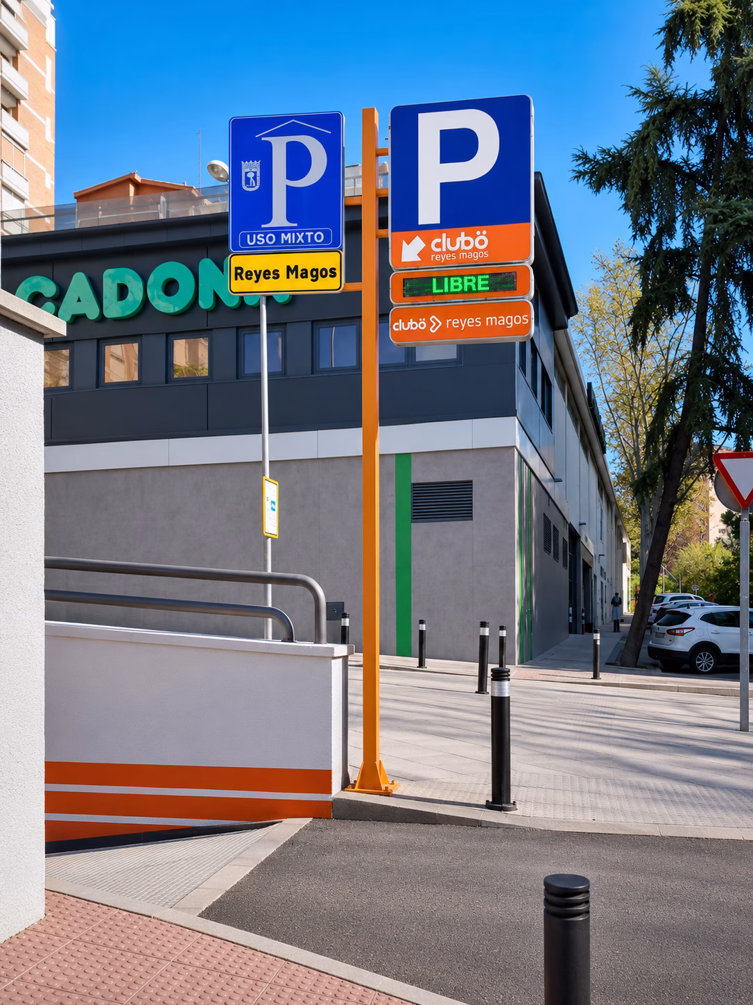 Aparcamiento Clubö Reyes Magos Atocha 20
